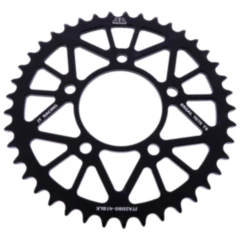 Alu - Kettenrad 41Z Teilung 520 schwarz JT Innendurchmesser 076 Lochkreis 100 passend für: QJMotor SRK