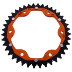 Kettenrad Dual 40Z 525 Teilung orange für: ZF