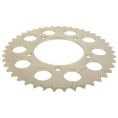 Alu - Kettenrad 43Z Teilung 520 silber Esjot Innendurchmesser 100 Lochkreis 120 passend für: Aprilia RSV, RSV4, RS