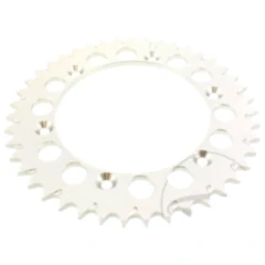 Alu - Kettenrad 43Z Teilung 520 silber Esjot Innendurchmesser 136 Lochkreis 156 passend für: Husqvarna TE, WR, SM, CR