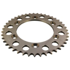 Alu-Kettenrad 43Z 525 Teilung silber für Motorräder