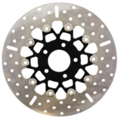 Bremsscheibe EBC Edelstahl schwarz