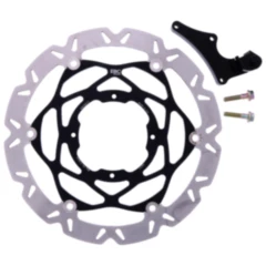 Bremsscheibe EBC black center oversized passend für: Kawasaki KX, KLX