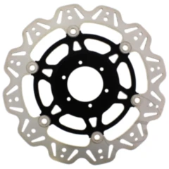 Bremsscheibe VEE EBC schwarz passend für: Honda GL, XL, VFR