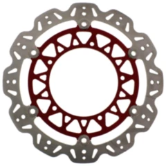 EBC Vee-Rotor Schwimmende Bremsscheibe rot