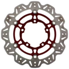 EBC VEE Bremsscheibe rot für Motorräder