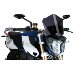 Sportscheibe New Generation Puig für Nakedbike dunkel passend für: BMW F 800