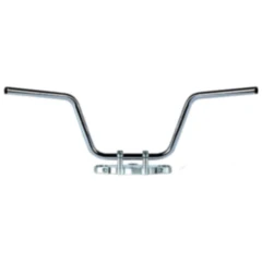 Apehanger-Lenker 1 Zoll aus verchromtem Stahl für Motorräder