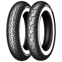 Dunlop D402 H/D 130/90 B16 TL White Wall Reifen