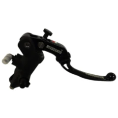 Accossato hydraulische Bremsarmatur 19 mm Kolben Falthebel schwarz für 22mm Lenker