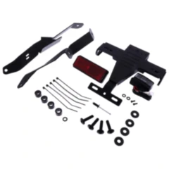 Nummernschildhalter Puig schwarz passend für: Honda CB