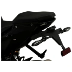 Nummernschildhalter für PUIG schwarz