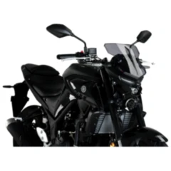 Sportscheibe rauchgrau für Nakedbike