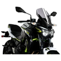 Touringscheibe New Generation Puig für Nakedbike rauchgrau passend für: Kawasaki Z
