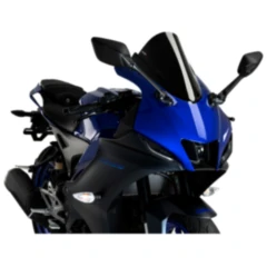 Scheibe Z-Racing Puig schwarz für Motorräder