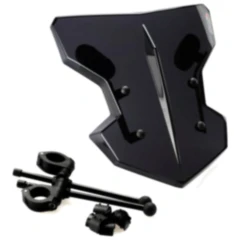 Scheibe FLANKER Puig dunkel passend für: Kawasaki Z, Vulcan, W, Honda CB, CBF, CMX