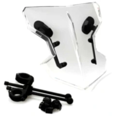 Scheibe FLANKER Puig transparent passend für: Kawasaki Z, Vulcan, W, Honda CB, CBF, CMX