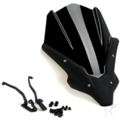 Tourenscheibe Puig New Generation schwarz für Motorräder