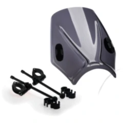 Scheibe MITO Puig dunkel passend für: Honda CB, CBF, VT, Kawasaki VN, Vulcan, W