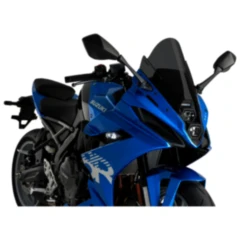 Scheibe Z-Racing dunkel für Motorräder