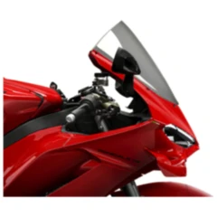 Scheibe R - Racing Puig rauchgrau passend für: Ducati Panigale