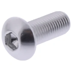 Linsenschraube JMP Bolt M10 x 1.25 mm 25 mm Alu silber