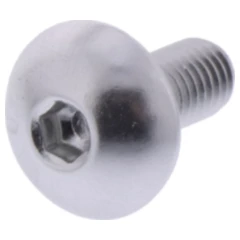 Linsenschraube JMP Bolt M5X0.8 mm 12 mm Alu silber