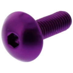 Linsenschraube JMP M5X0.8 mm 16 mm Aluminium violett