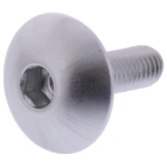 Linsenschraube JMP Bolt M5X0.8 mm 16 mm Alu silber