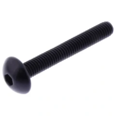 Linsenschraube JMP Bolt M5X0.8 mm 35 mm Alu schwarz