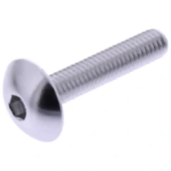 Linsenschraube für JMP Bolt M6X1.00mm 30mm Aluminium silber