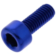 Zylinderschraube JMP M5X0.8 mm 12 mm Alu blau