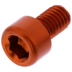 Zylinderschraube JMP M6X1.00 mm 10 mm Alu orange