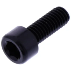 Zylinderschraube JMP Bolt M6X1.00 mm 16 mm Aluminium schwarz
