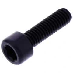 Zylinderschraube JMP M6X1,00 mm 25 mm Alu schwarz