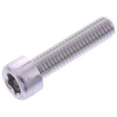 Zylinderschraube M6X1.00mm 25mm aus Aluminium in Silber