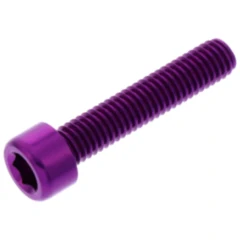Zylinderschraube JMP Bolt M6X1.00mm 30mm Aluminium violett