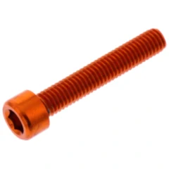 Zylinderschraube JMP Alu M6X1.00 mm 35 mm orange