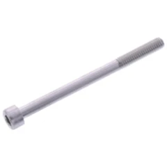 Zylinderschraube M6X1.00 mm 75 mm Aluminium silber