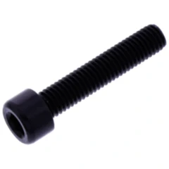 Zylinderschraube JMP M8x1.25 40 mm Aluminium schwarz