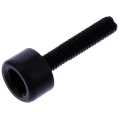 Zylinderschraube JMP M4X0.7 mm 20 mm Aluminium schwarz 7751077