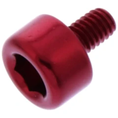 Zylinderschraube JMP Bolt M4X0.7 mm 6.5 mm Alu rot