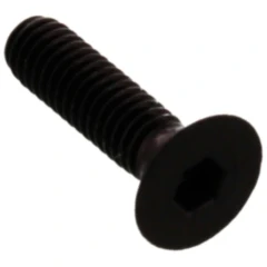 Senkschraube M4x0.7mm 15mm Aluminium schwarz