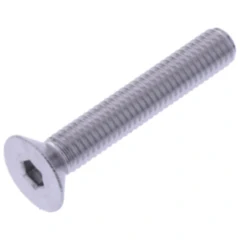 Senkschraube JMP Bolt M5X0.8 mm 30 mm aus Aluminium silber