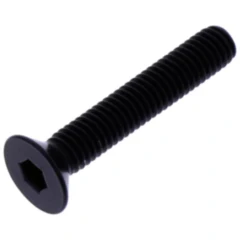 Senkschraube JMP M6X1.00 mm 35 mm Aluminium schwarz