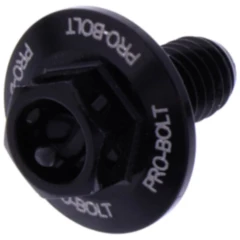 Sechskantschraube JMP Bolt M6X1 mm 12 mm Alu Racing schwarz für Motorräder