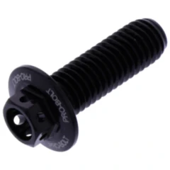 Sechskantschraube JMP Bolt M8X1.25 mm 25 mm Alu Racing schwarz