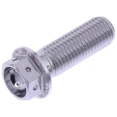 Schraube Sechskant JMP Bolt M10 x 1.25 mm 30 mm Alu Racing silber