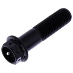 Sechskantschraube JMP Bolt M10 x 1.25 mm 40 mm Alu Racing schwarz