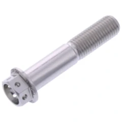 Sechskantschraube JMP Bolt M10 x 1.25 mm 50 mm Alu Racing silber